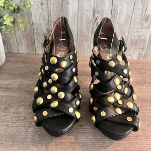 Jeffrey Campbell Studded Leather Sandals